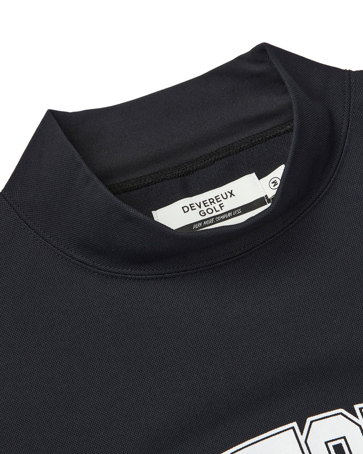 DVG SCOTTSDALE OVER FIT MOCK TEE 075764015-BLACK