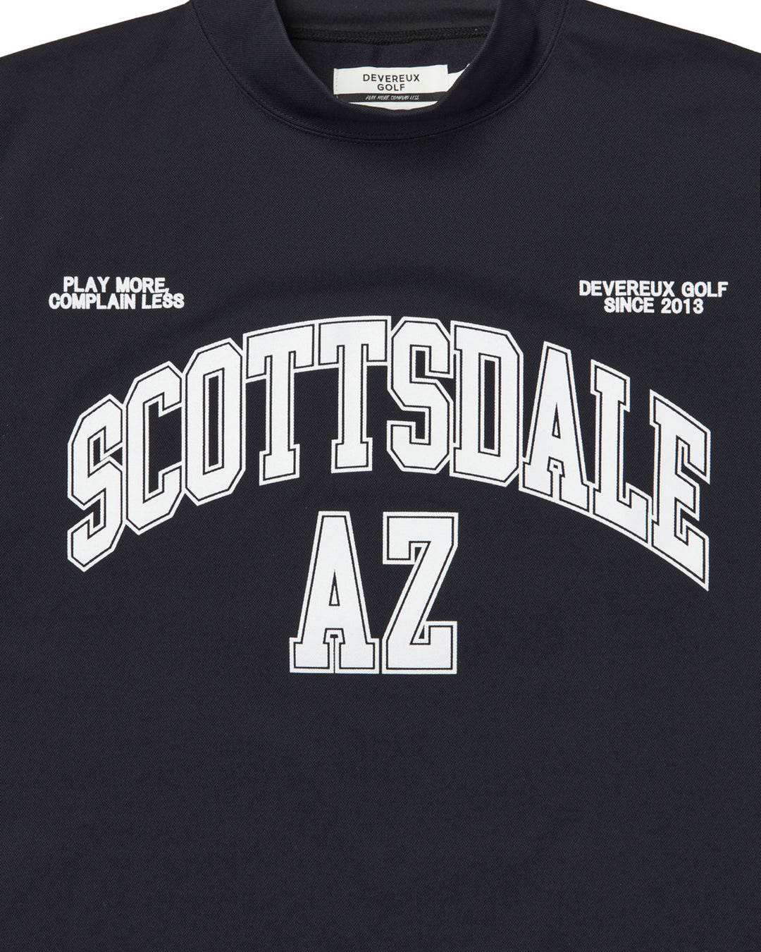 DVG SCOTTSDALE OVER FIT MOCK TEE 075764015-BLACK