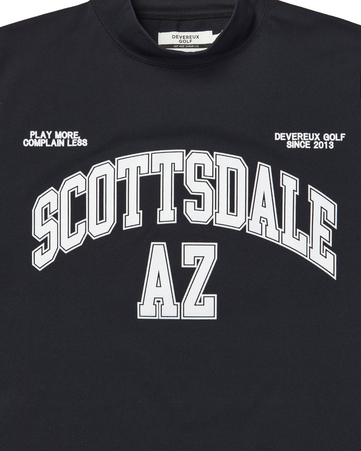 DVG SCOTTSDALE OVER FIT MOCK TEE 075764015-BLACK