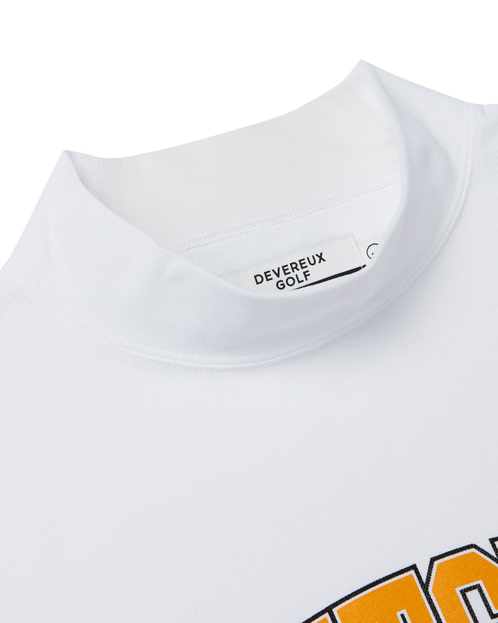 DVG SCOTTSDALE OVER FIT MOCK TEE 075764015-WHITE