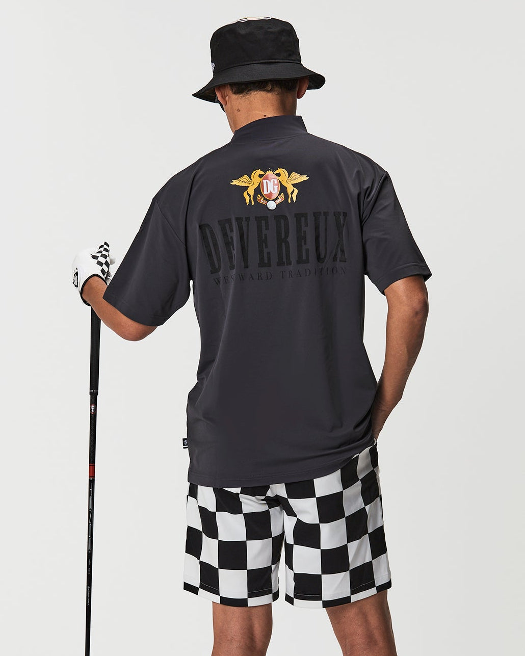 DVG Westward MOCK TEE 075762030-GRAPHITE