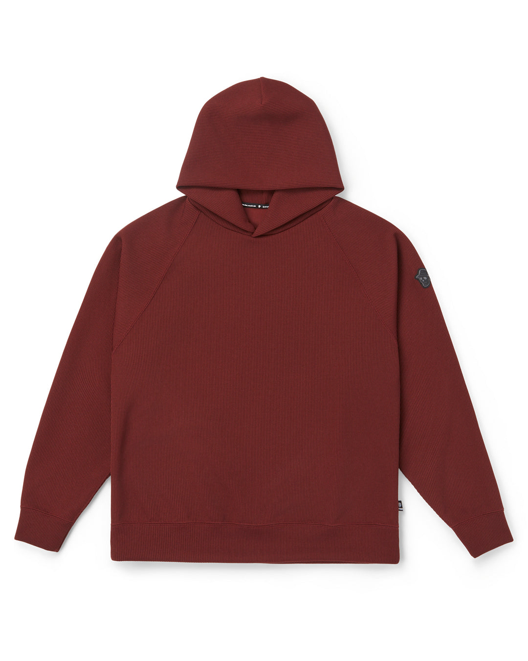 DVG KNIT HOODIE 075764703-BURGUNDY