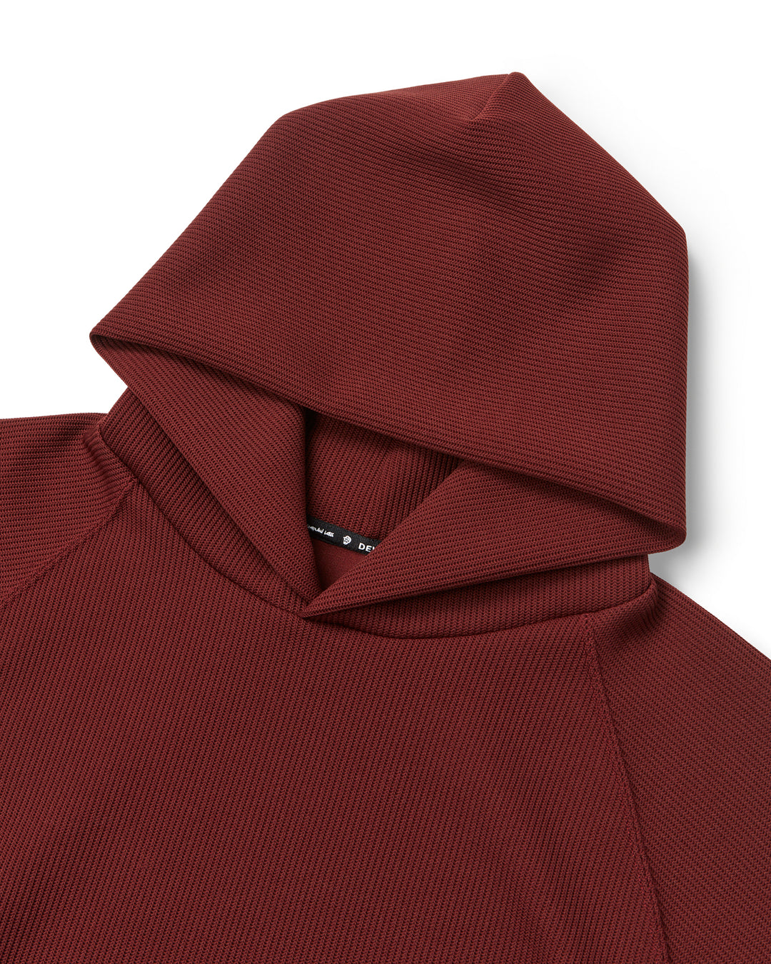 DVG KNIT HOODIE 075764703-BURGUNDY