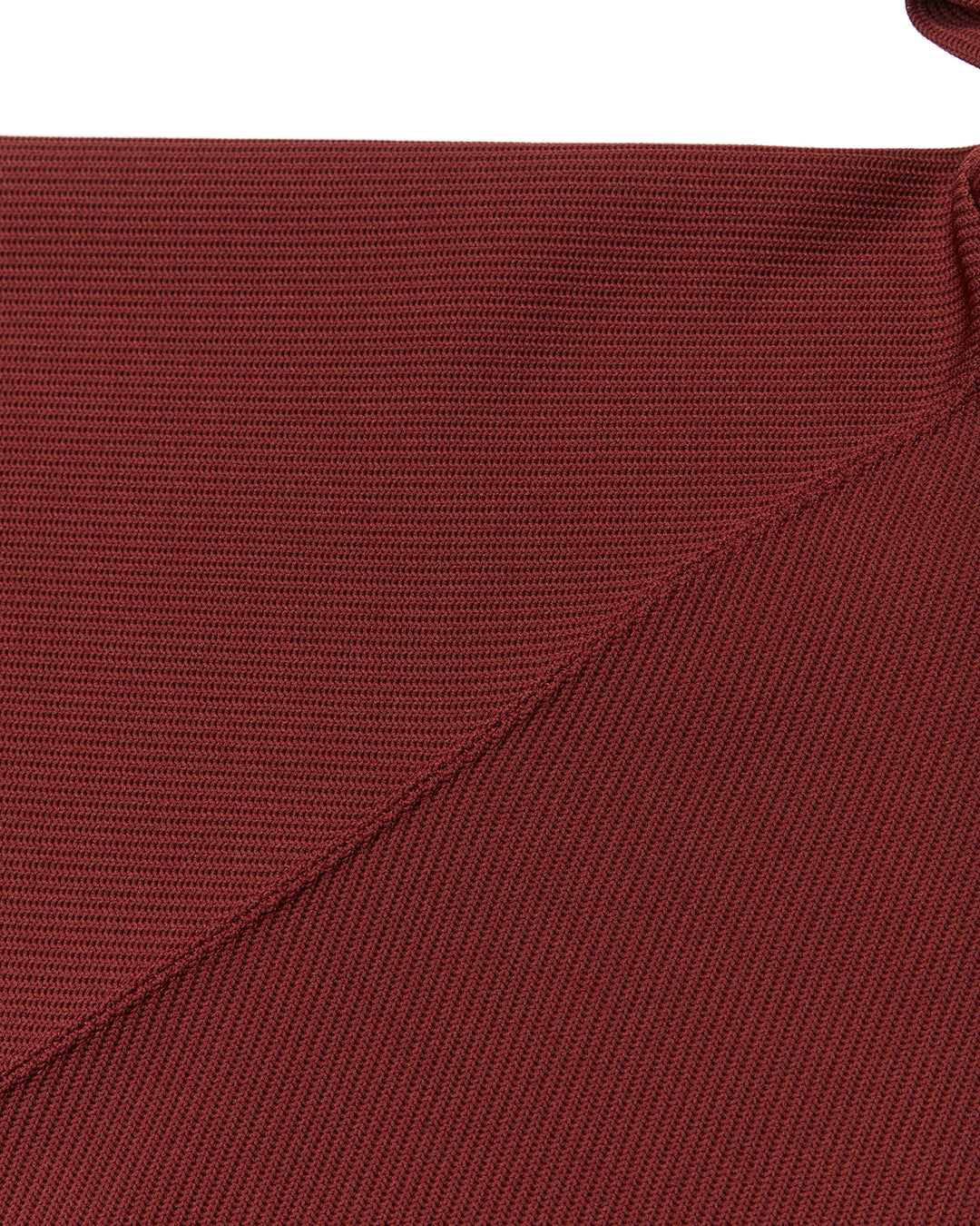 DVG KNIT HOODIE 075764703-BURGUNDY