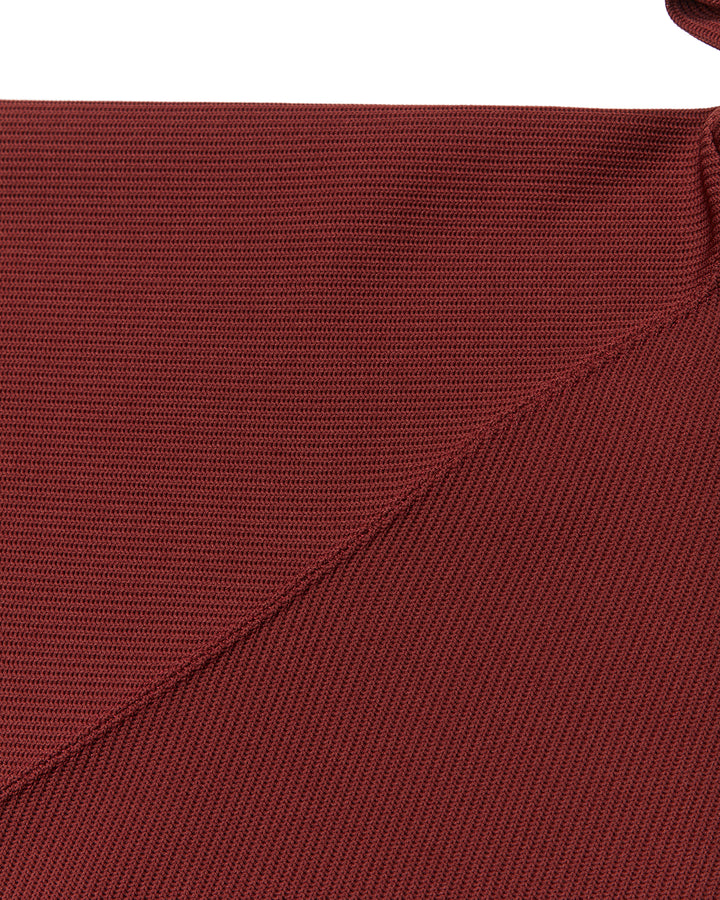 DVG KNIT HOODIE 075764703-BURGUNDY