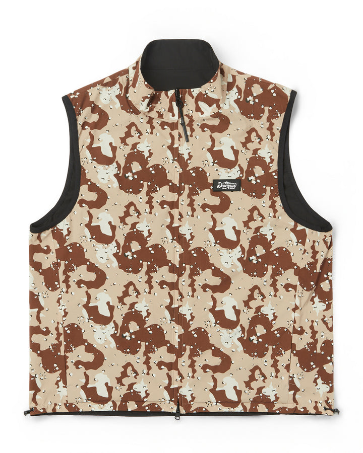 DVG Desert Camo Reversible Vest 075764202-BLACK