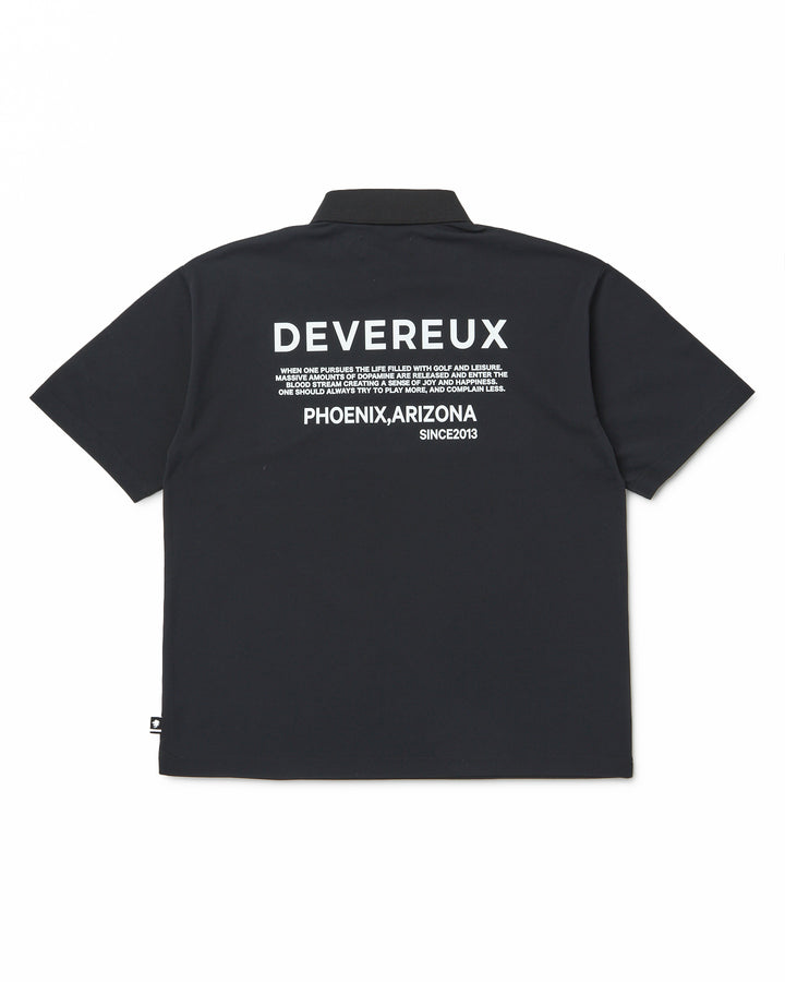 DVG CREW STANDARD POLO 075764001-BLACK