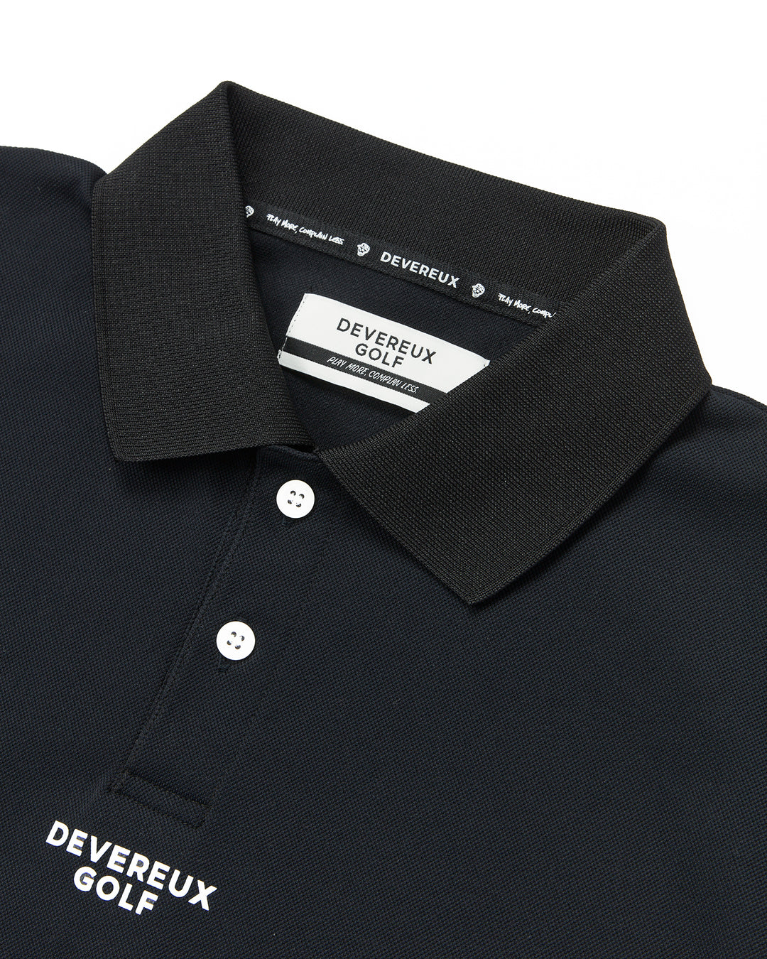 DVG CREW STANDARD POLO 075764001-BLACK