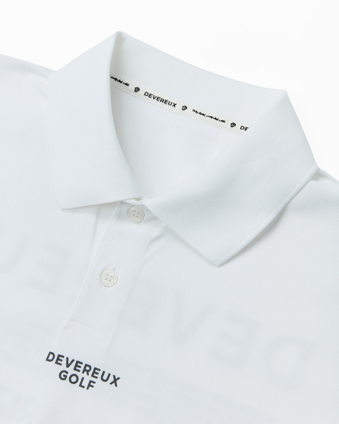 DVG CREW STANDARD POLO 075764001-WHITE