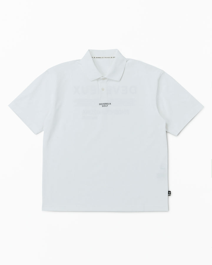 DVG CREW STANDARD POLO 075764001-WHITE
