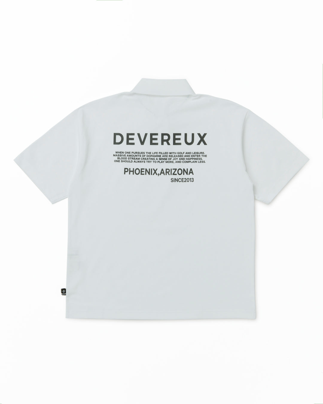 DVG CREW STANDARD POLO 075764001-WHITE