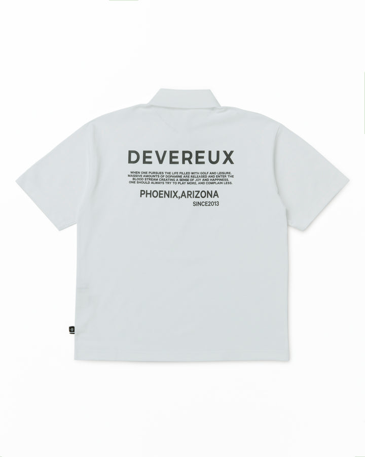 DVG CREW STANDARD POLO 075764001-WHITE