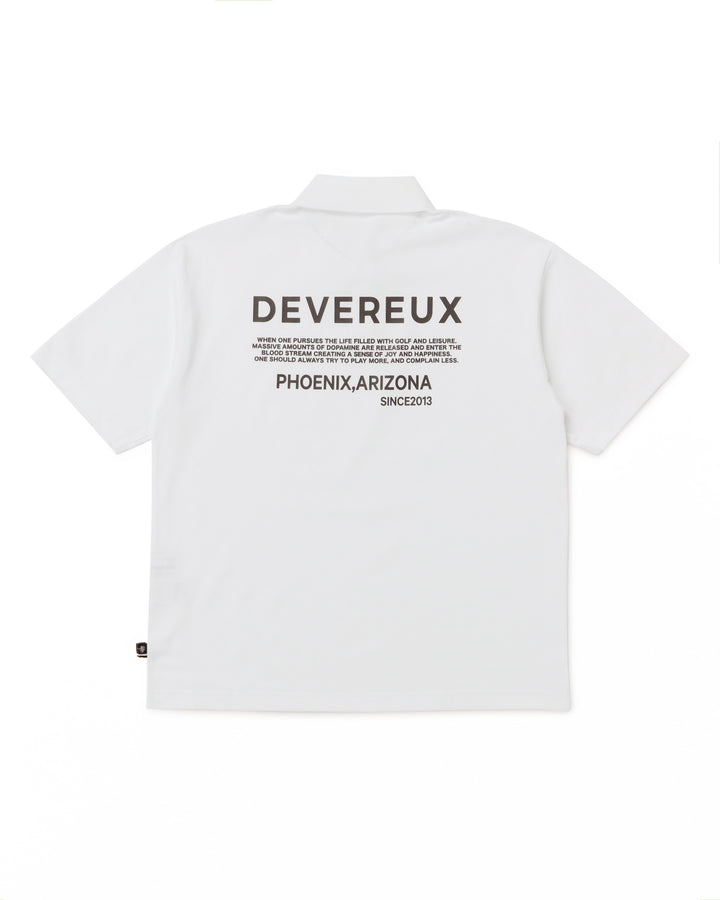 DVG CREW STANDARD POLO 075764001-WHITE