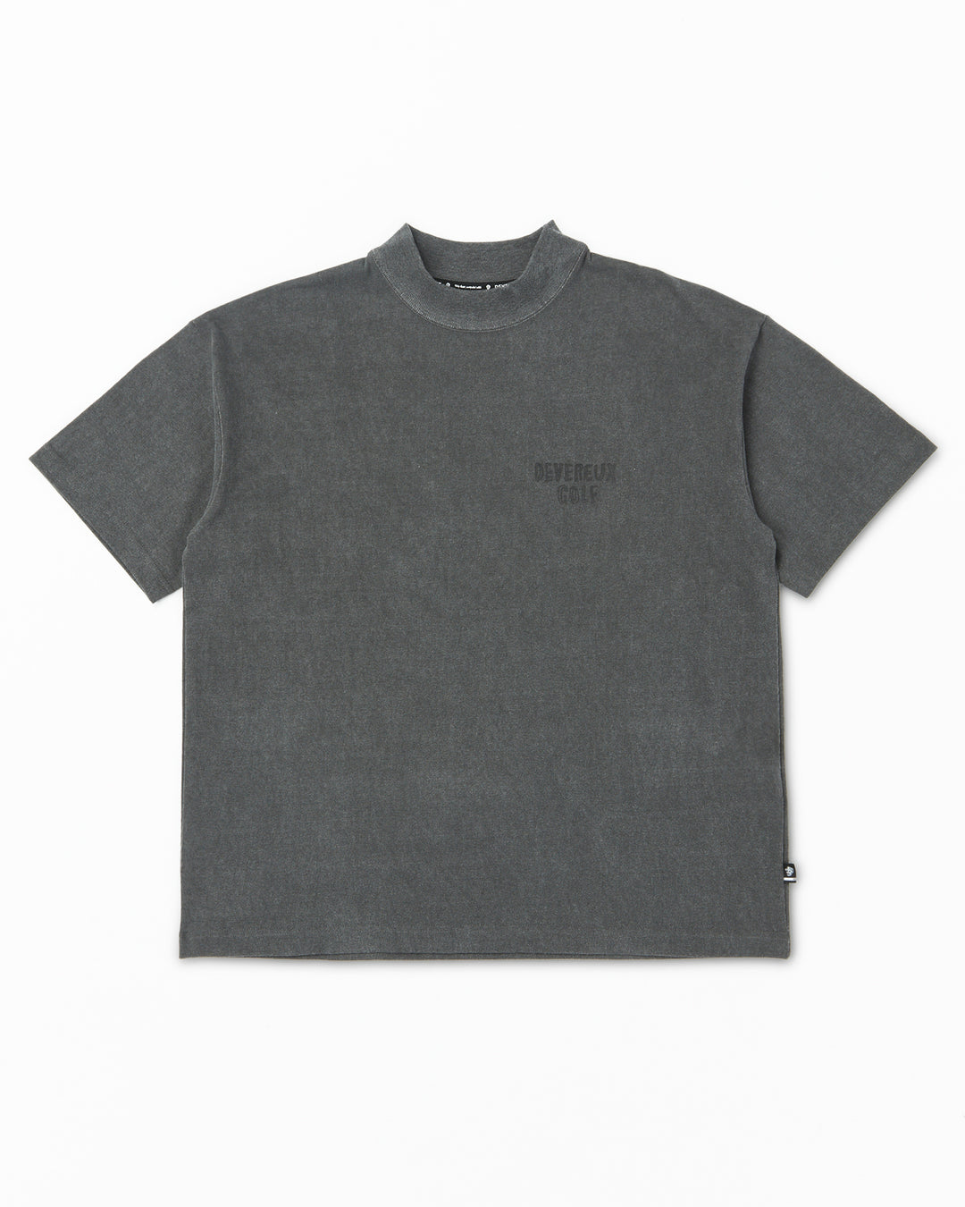 DVG Vintage Effect MOCK NECK 075764011-BLACK