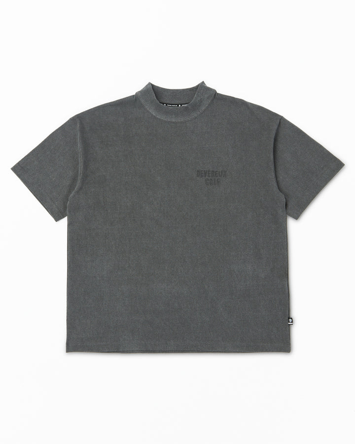 DVG Vintage Effect MOCK NECK 075764011-BLACK
