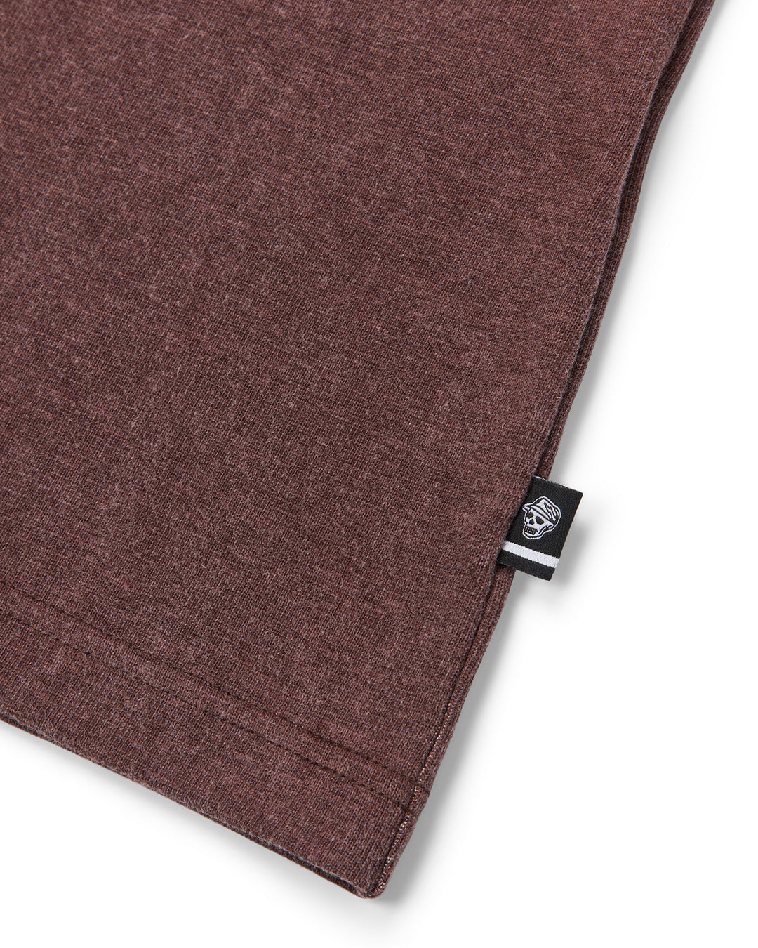 DVG Vintage Effect MOCK NECK 075764011-BROWN