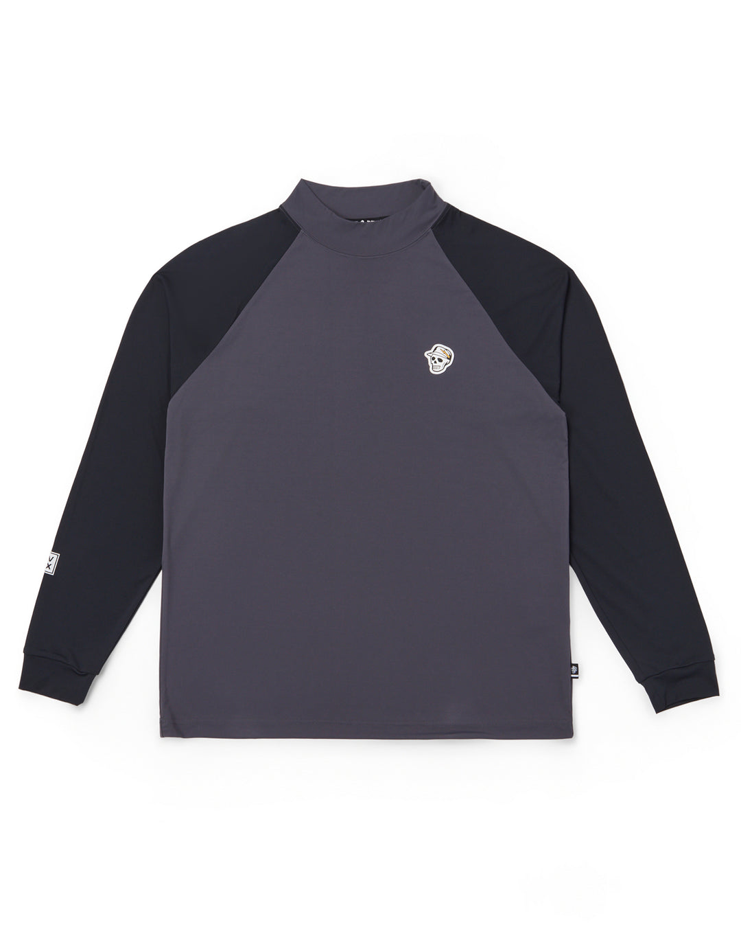 DVG STANDARD LS MOCK TEE 075764003-GRAPHITE