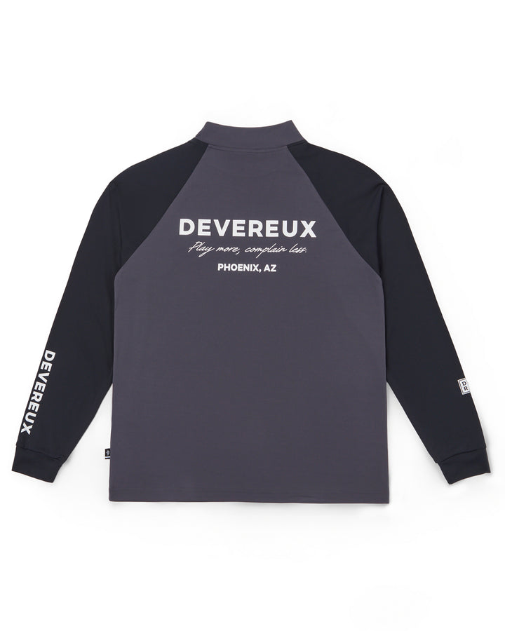 DVG STANDARD LS MOCK TEE 075764003-GRAPHITE