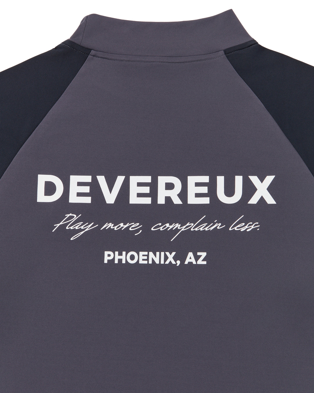 DVG STANDARD LS MOCK TEE 075764003-GRAPHITE