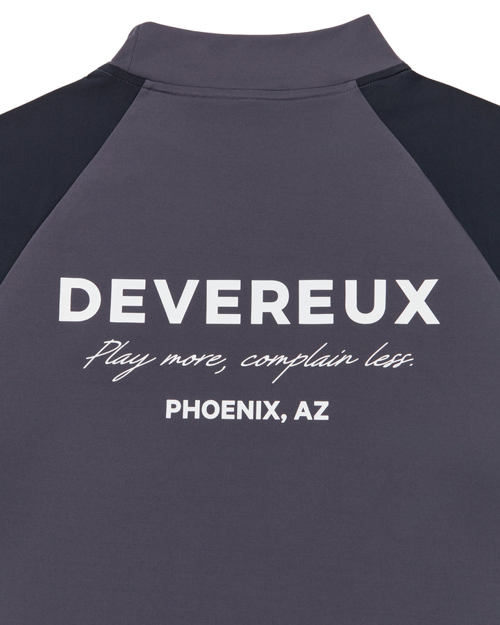 DVG STANDARD LS MOCK TEE 075764003-GRAPHITE