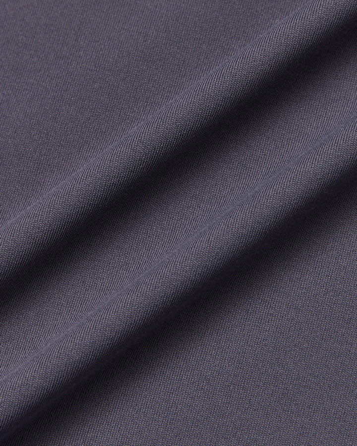 DVG STANDARD LS MOCK TEE 075764003-GRAPHITE
