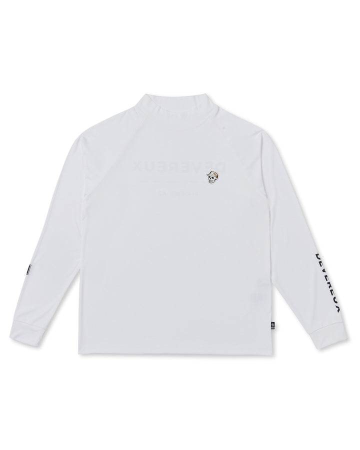 DVG STANDARD LS MOCK TEE 075764003-WHITE