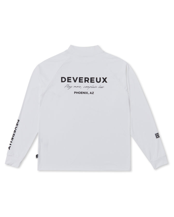 DVG STANDARD LS MOCK TEE 075764003-WHITE