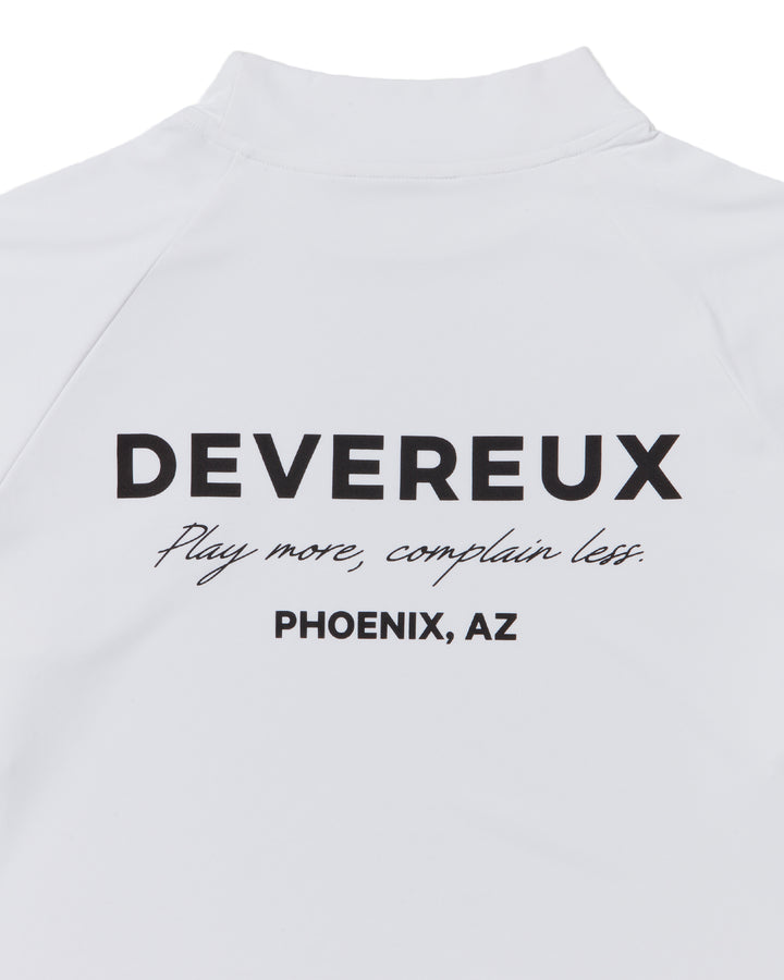 DVG STANDARD LS MOCK TEE 075764003-WHITE