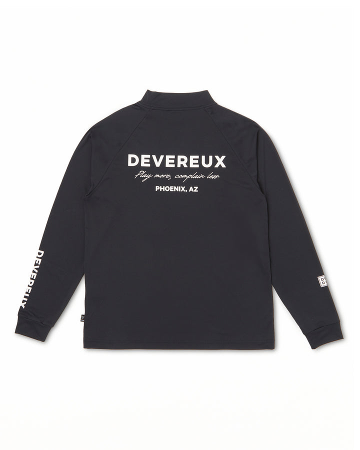 DVG STANDARD LS MOCK TEE 075764003-BLACK