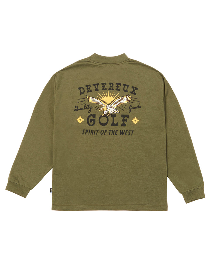 DVG Spirit Of The West MOCK TEE 075764005-OLIVE