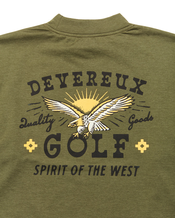 DVG Spirit Of The West MOCK TEE 075764005-OLIVE