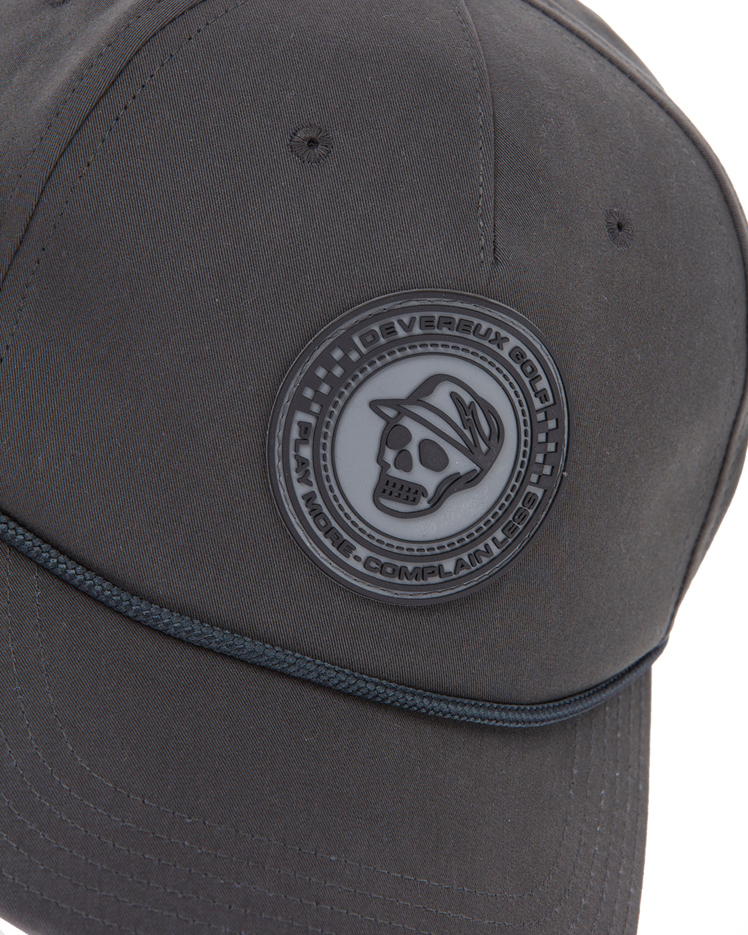 DVG PEACHSKIN ROPE Hat 075764823-GRAPHITE