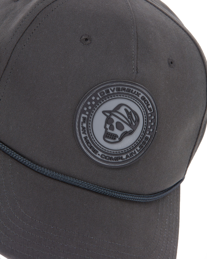 DVG PEACHSKIN ROPE Hat 075764823-GRAPHITE