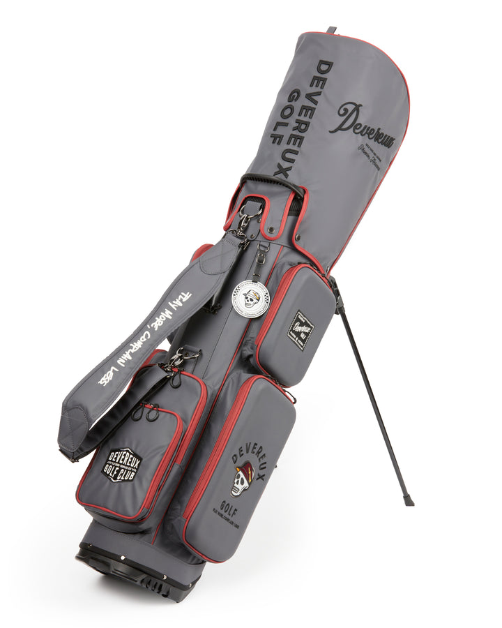 PIONEER TOWN Deep Side Pocket CADDIE BAG 075764805-GRAPHITE