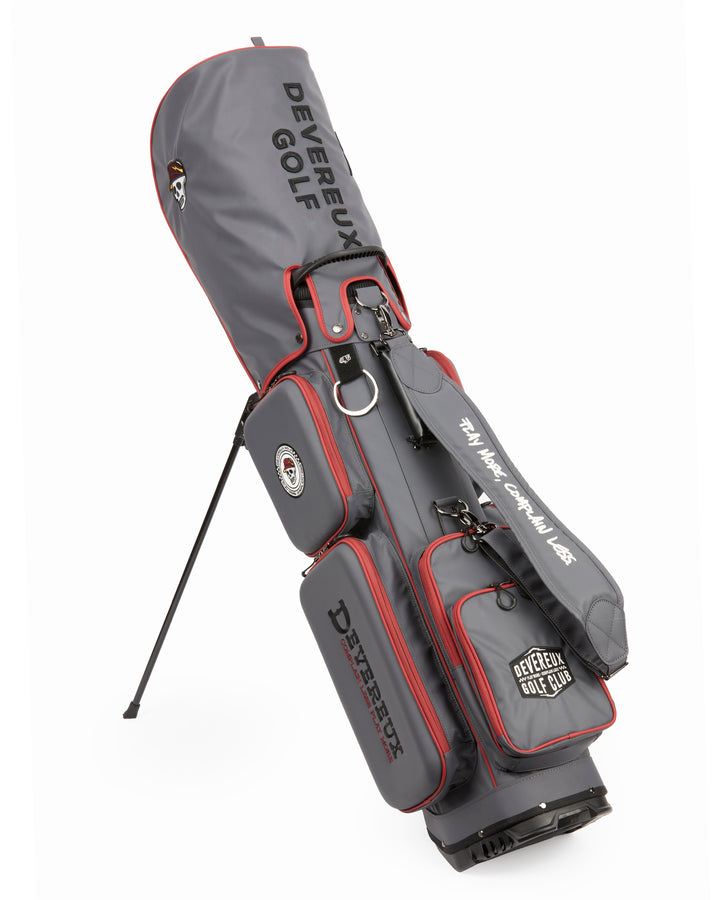 PIONEER TOWN Deep Side Pocket CADDIE BAG 075764805-GRAPHITE