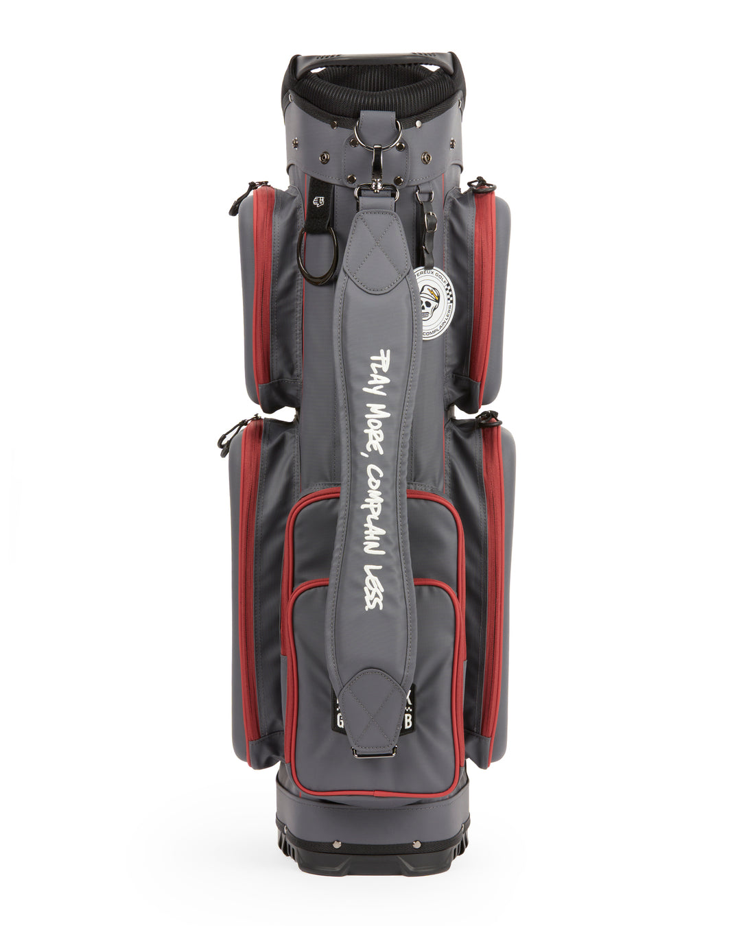 PIONEER TOWN Deep Side Pocket CADDIE BAG 075764805-GRAPHITE