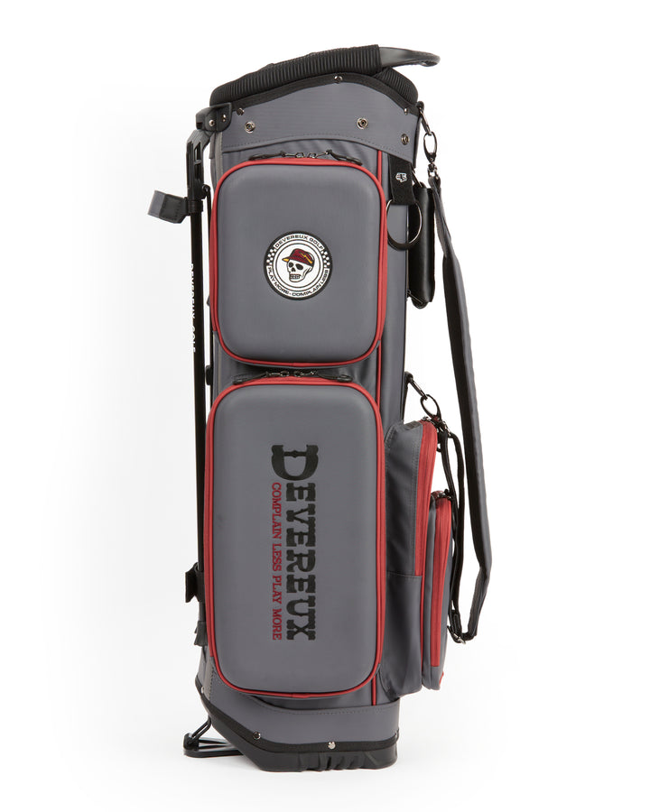 PIONEER TOWN Deep Side Pocket CADDIE BAG 075764805-GRAPHITE