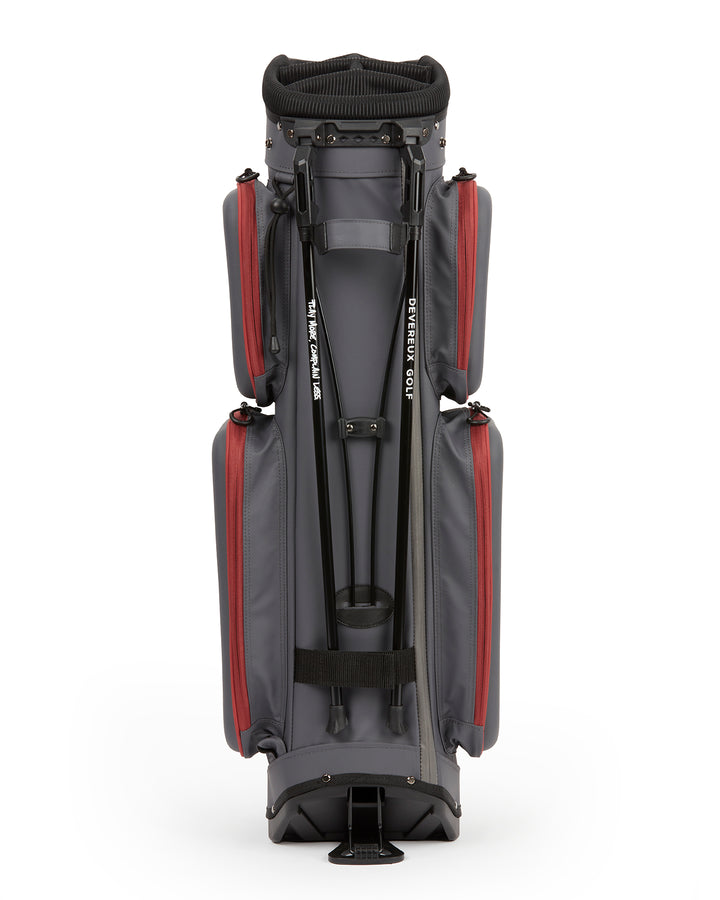 PIONEER TOWN Deep Side Pocket CADDIE BAG 075764805-GRAPHITE