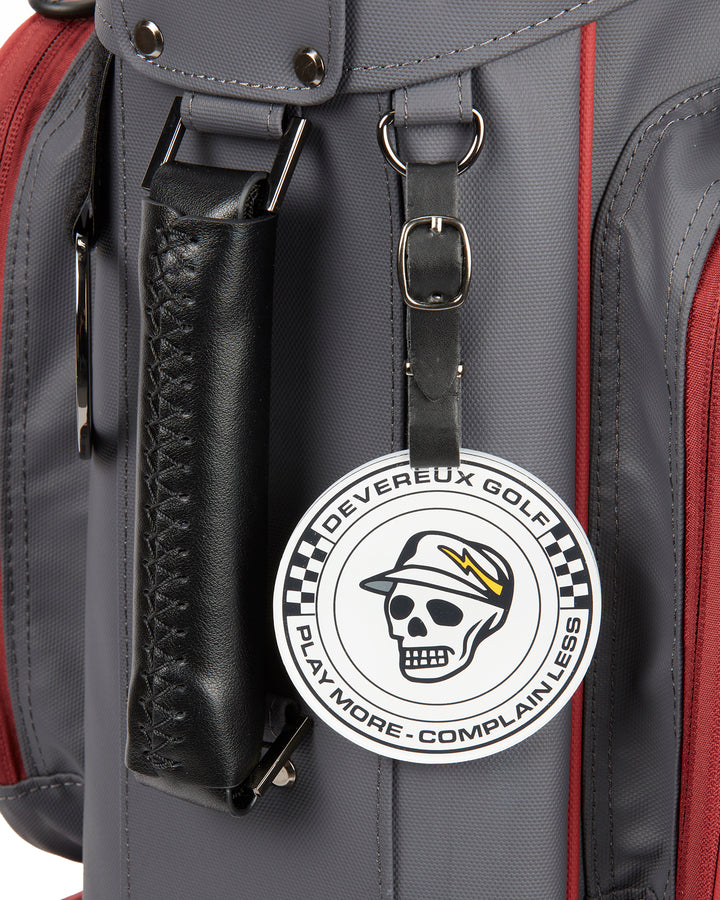 PIONEER TOWN Deep Side Pocket CADDIE BAG 075764805-GRAPHITE