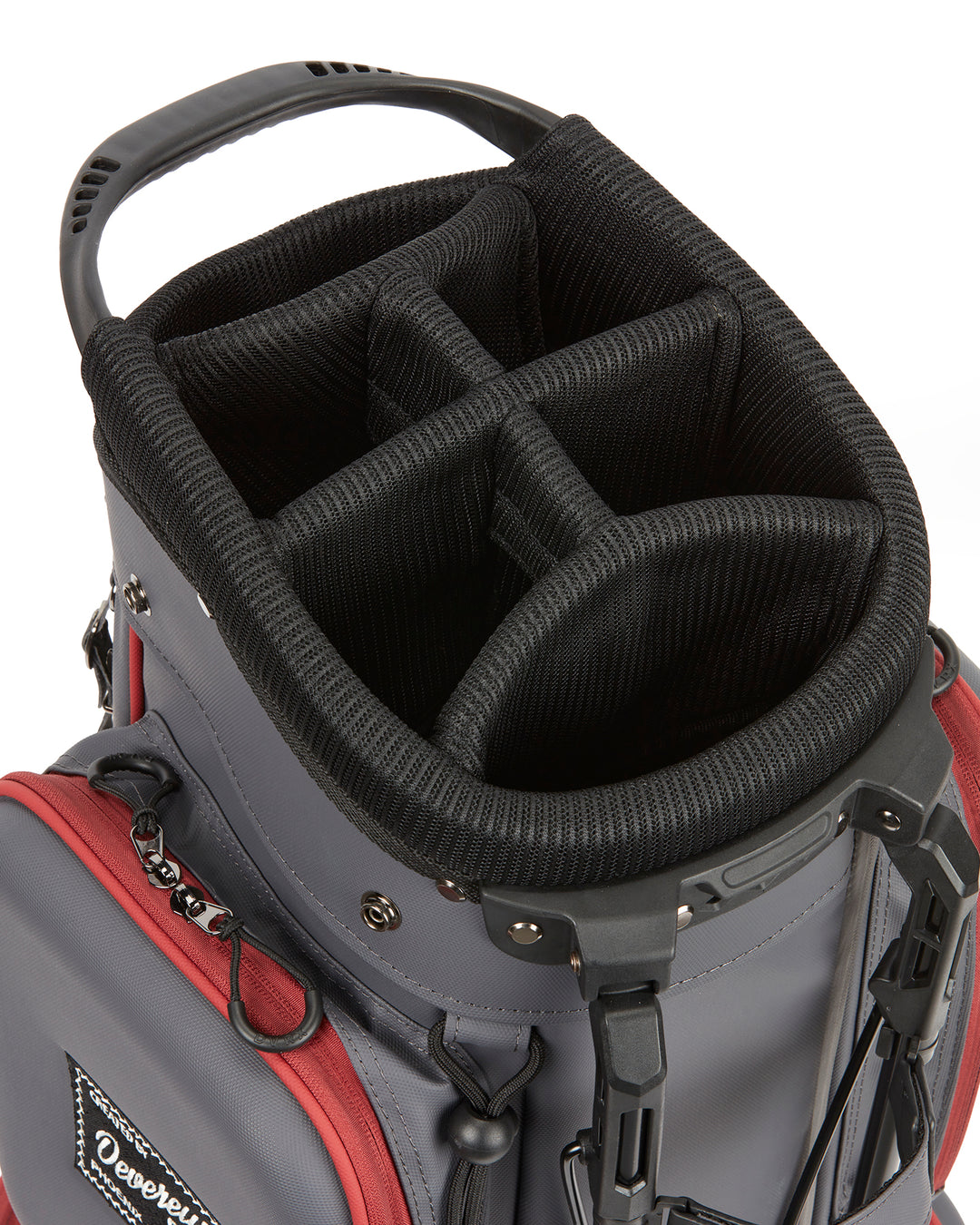 PIONEER TOWN Deep Side Pocket CADDIE BAG 075764805-GRAPHITE