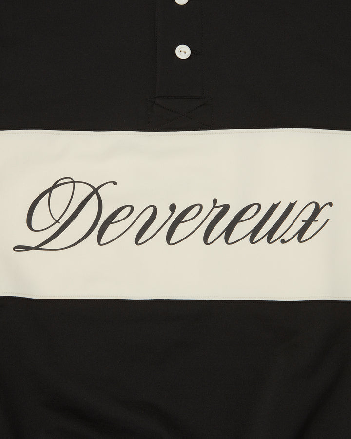 DVG L/S LINE POLO 075764012-BLACK