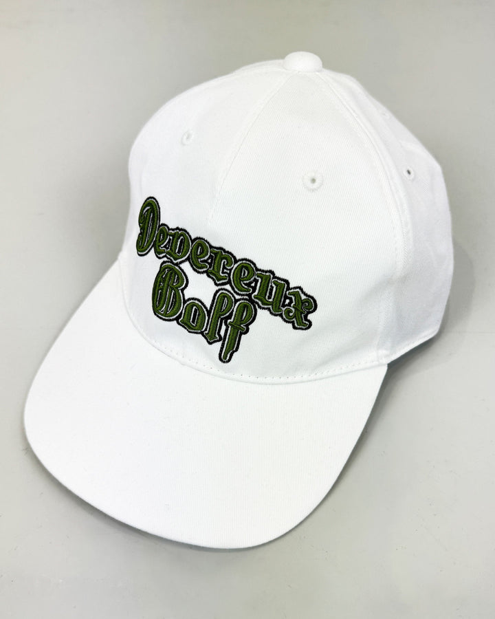 Old English Devereux Golf Hat 763472845-WHITE