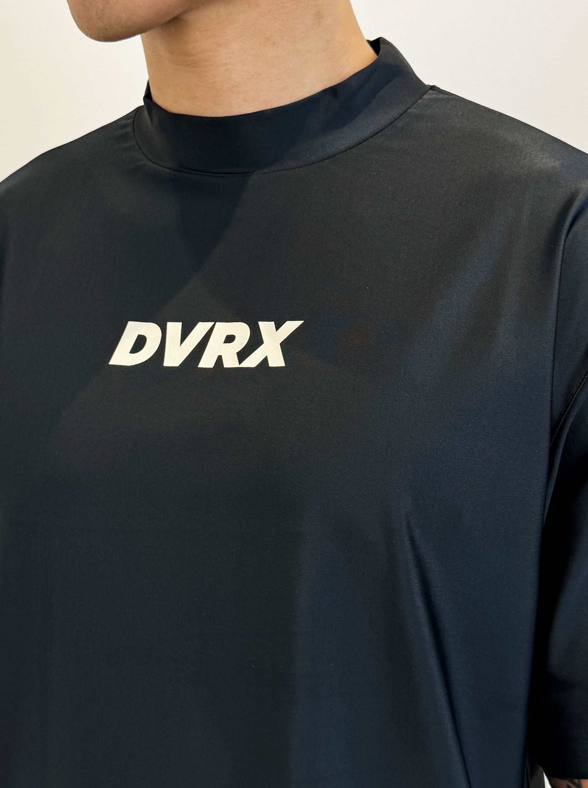 DVRX ラッシュガードモックS/S 763472007-BLACK