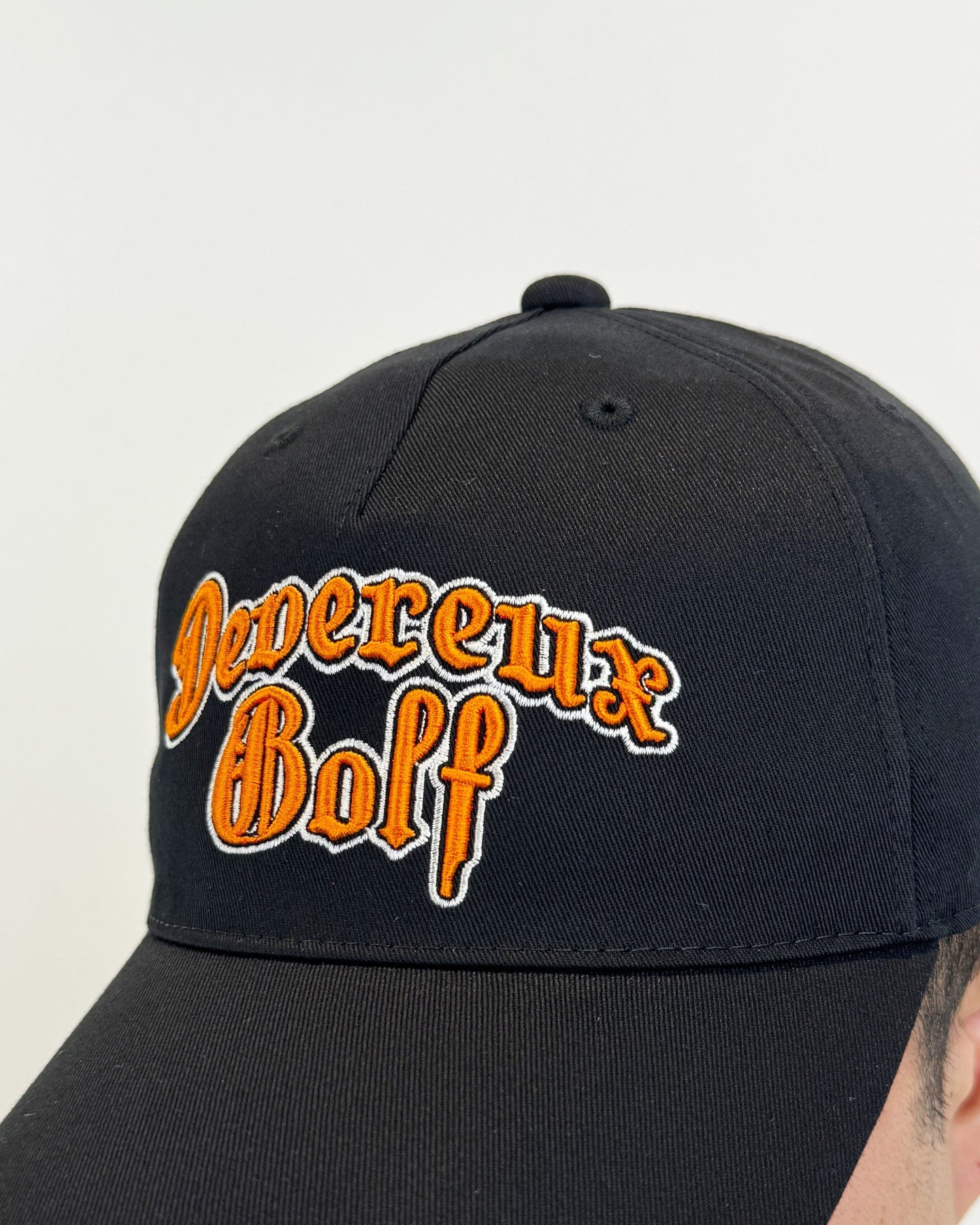 Old English Devereux Golf Hat 763472845-BLACK