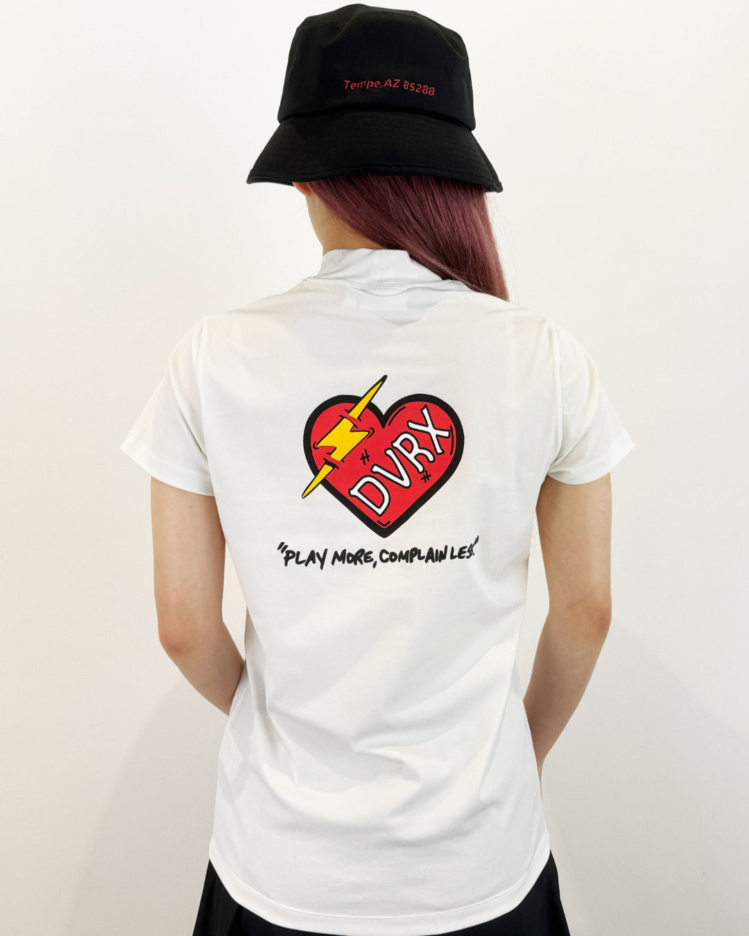 WOMEN Icon Skull Mock S/S 763472093 WHITE