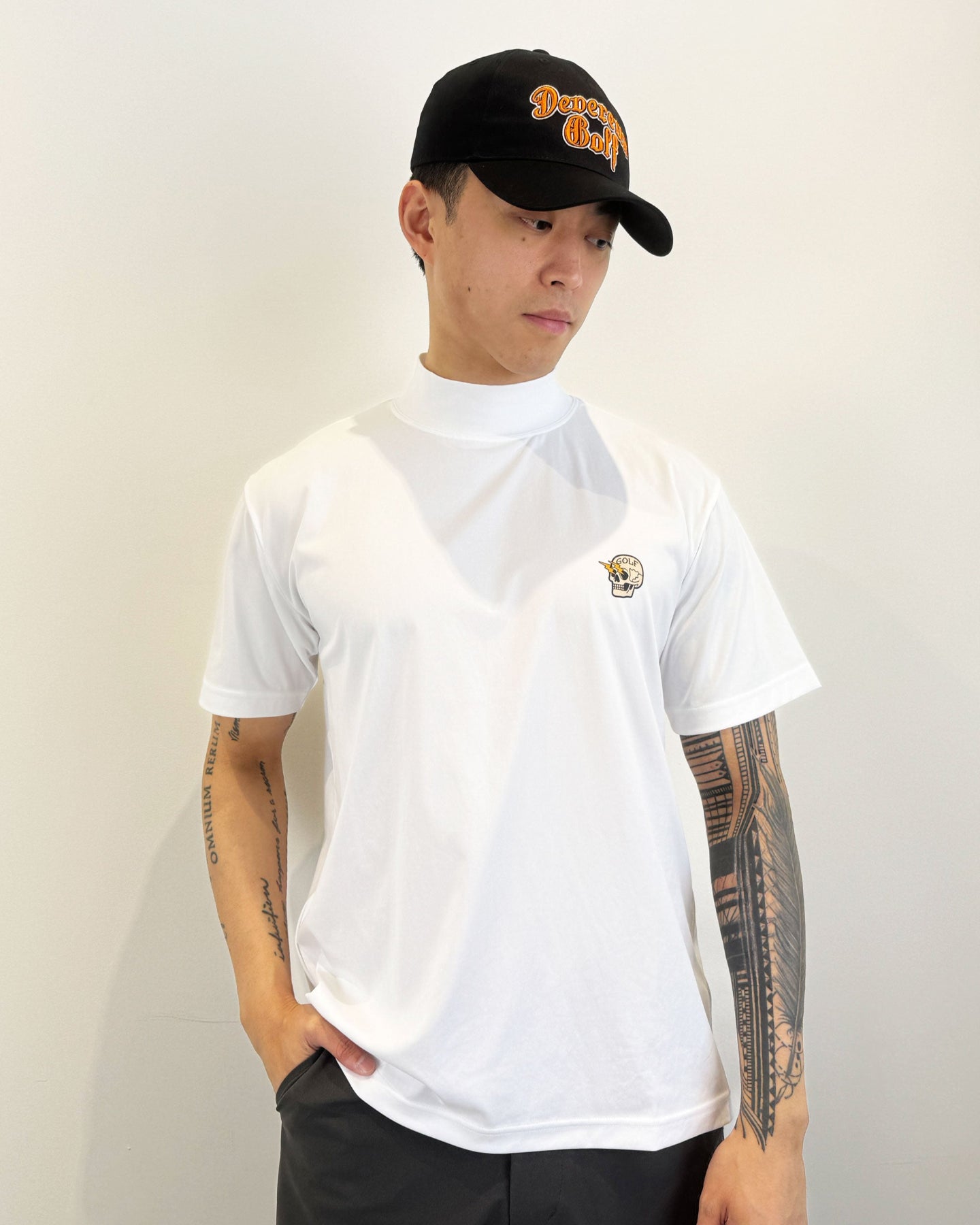 Shocker Skull Mock S/S 763472034 WHITE