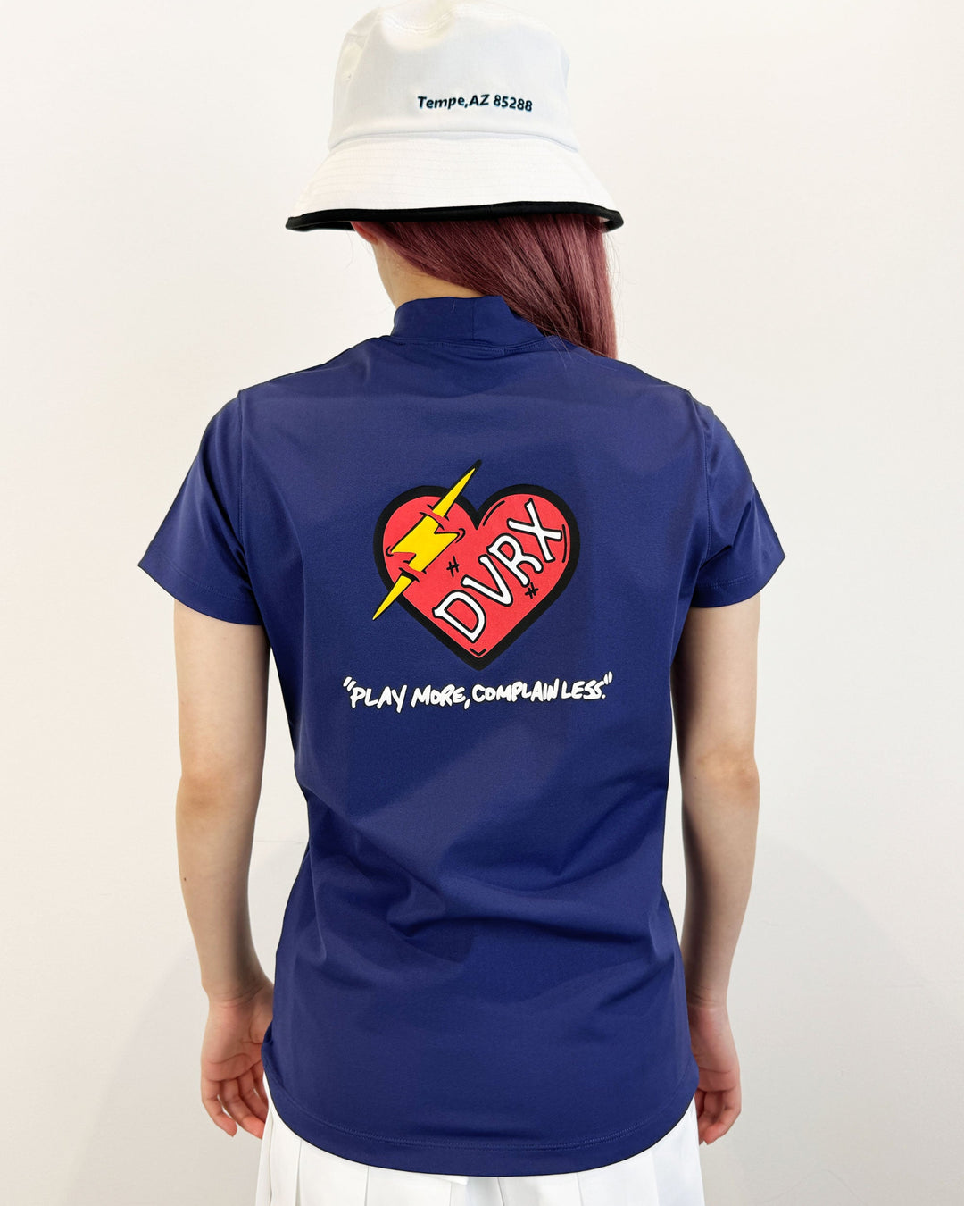 WOMEN Icon Skull Mock S/S 763472093 NAVY