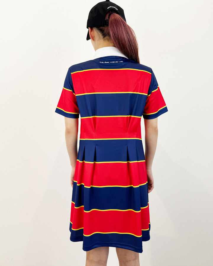 WOMEN ミケボーダーMock OP S/S 763472088 RED