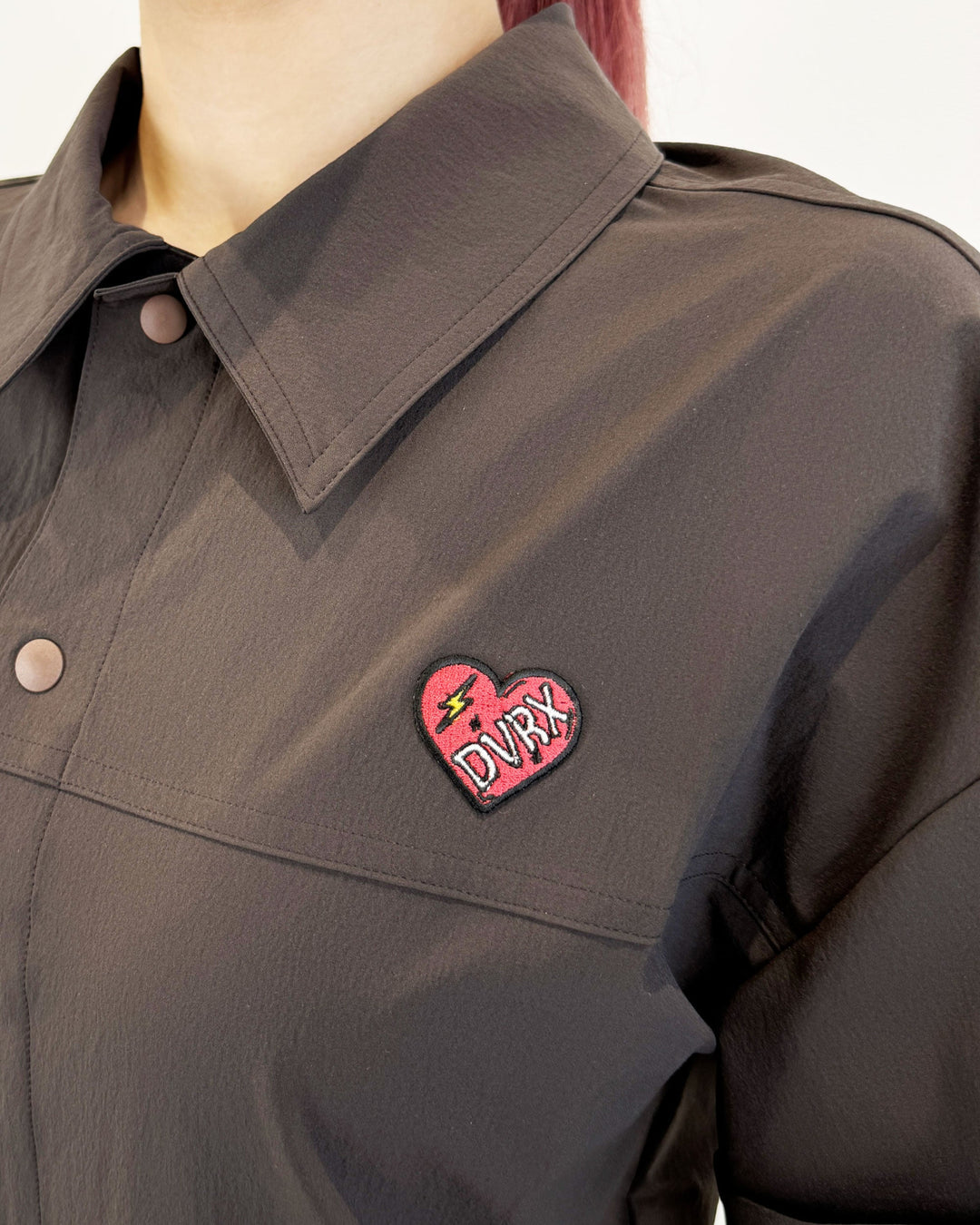 WOMEN オーバーサイズDGジャンプスーツ 763472270-D/BROWN