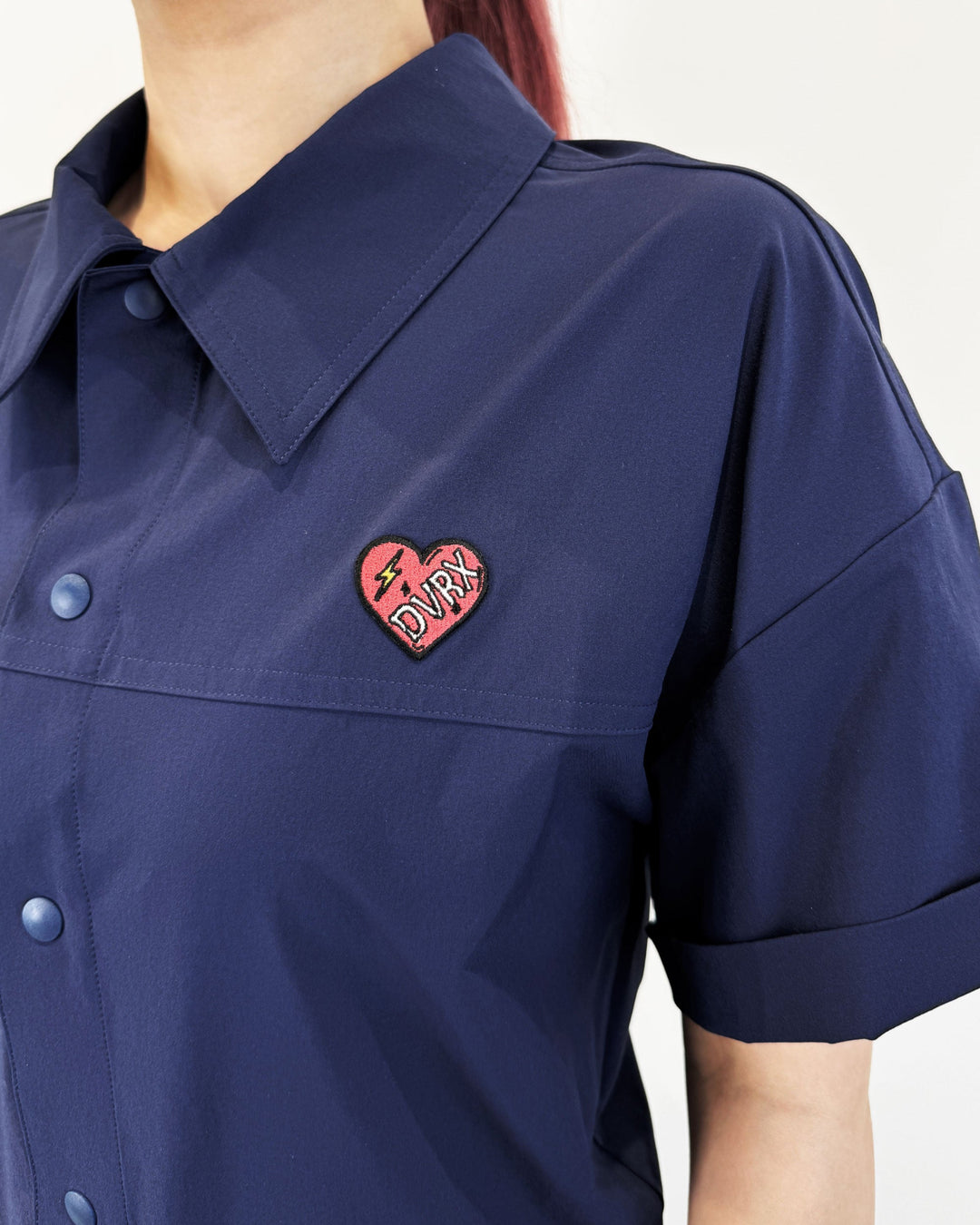 WOMEN オーバーサイズDGジャンプスーツ 763472270-NAVY